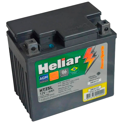 Imagem do produto Bateria Heliar Moto HTZ5L