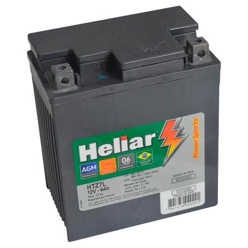 Imagem do produto Bateria Heliar Moto HTZ7L