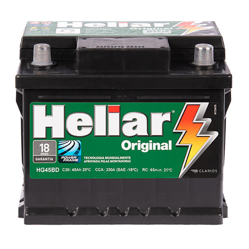 Imagem do produto - Bateria Heliar Bateria Heliar Original HNP 45 BD